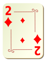 Ornamental deck: 2 of diamonds Thumbnail