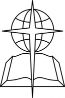 Outline Cross Open Book Bible Religious Southern Convention Baptist Thumbnail