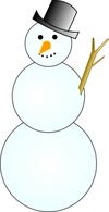 Outline Recreation Another Winter Holiday Snowman Micha Bonhomme Neige Thumbnail