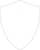 Outline Shield Protection Border Arms Inset Thumbnail