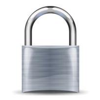 Padlock Silver Medium