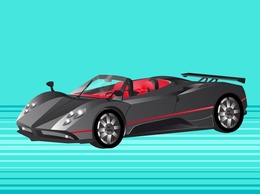 Pagani Zonda Sports Car Thumbnail