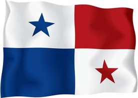 Panama Flag Vector