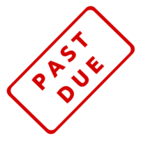 Past Due Business Stamp 1 Thumbnail