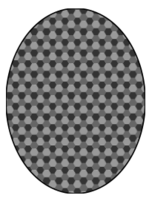 Pattern Honeycomb Gray Thumbnail