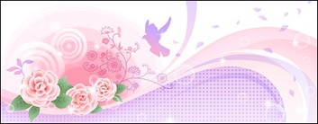 Patterns and pigeons in Pictures element vector Thumbnail