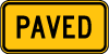 Paved