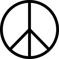 Peace Symbol clip art Thumbnail