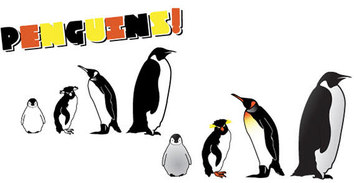 Penguin Free Vectors Thumbnail