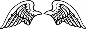 Peterm Angel Wings clip art Thumbnail