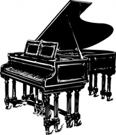 Piano clip art