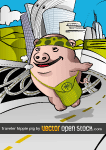 Pig hippie traveling the world Thumbnail