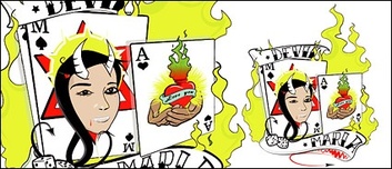 Poker with the flame element