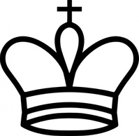 Portablejim Chess Tile King clip art Thumbnail