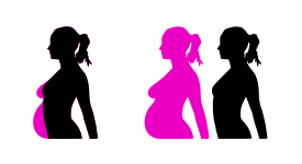 Pregnancy Silhouet Thumbnail