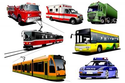 Public Transport Vector Vehicles Thumbnail