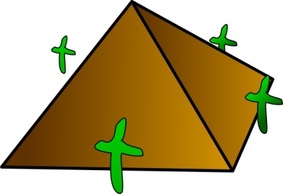 Pyramid clip art Thumbnail