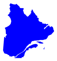 Quebec map Thumbnail