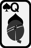 Queen Casino Game Cards Play Poker Spades Bet Blackjack Thumbnail