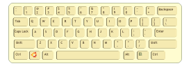 Qwerty Keyboard (path) Thumbnail