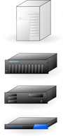 Rack Mount Thick Tower Servers X86 clip art Thumbnail