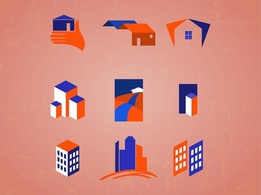 Real Estate Icons Thumbnail