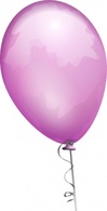 Recreation Cartoon Purple Ballons Birthday Party Balloons Balloon Ballon Balon Festive Thumbnail