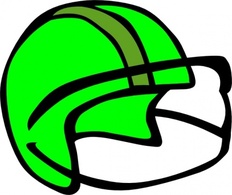 Recreation Cartoon Sports Baseball Football Helmet Equipment Helmets Thumbnail