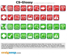 Red and green craigSoup Glossy Icons Thumbnail