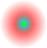 Red Circle Gradient Colors Redshift Grdient Shift