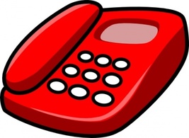 Red Mimooh Phone Office Telephone Voice Voip Telephon Telefone Telephones Thumbnail