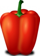 Red Pepper clip art