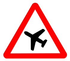 Roadsign Aiplane