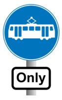 Roadsign trams ony Thumbnail