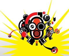 Robots Vector Graphics Thumbnail