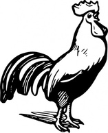 Rooster clip art Thumbnail