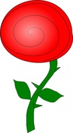 Rose Flower clip art
