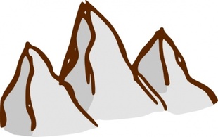Rpg Map Symbols Mountains clip art Thumbnail