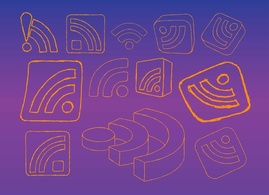 RSS Feed Logo Graphics Thumbnail