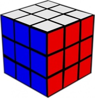 Rubik Cube clip art Thumbnail