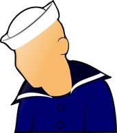 Sailor Figure clip art