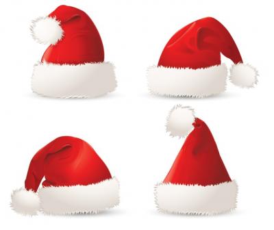 Santa Christmas Hats Thumbnail