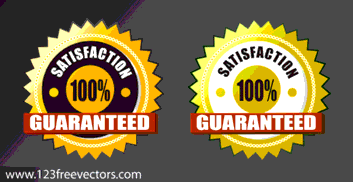 Satisfaction Guarantee Vector Thumbnail