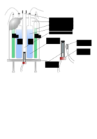 Schéma de spectromètre RMN