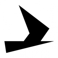 Schwertzugvogel Black clip art