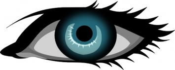 Secretlondon Blue Eye clip art