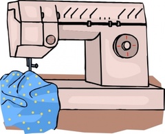 Sewing Machine clip art