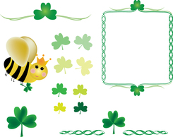 Shamrocks and Queen Bee Thumbnail