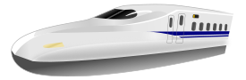 Shinkansen N700 Frontview