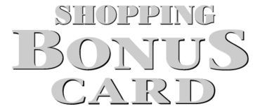 Shopping Bonus Card